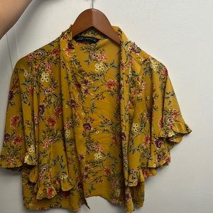 New Zara buttons blouse